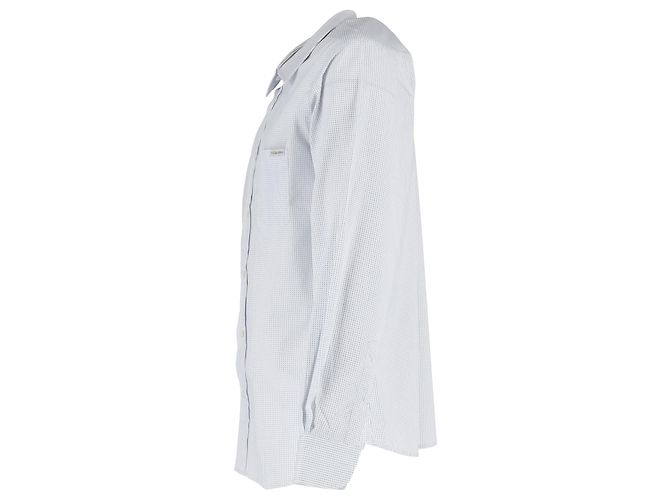Camicia a maniche lunghe a fantasia Dolce & Gabbana in cotone bianco Multicolore - vista 2