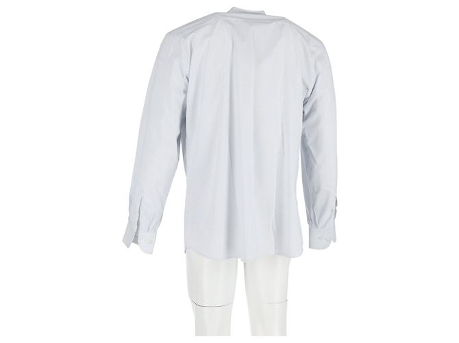 Camicia a maniche lunghe a fantasia Dolce & Gabbana in cotone bianco Multicolore - vista 6