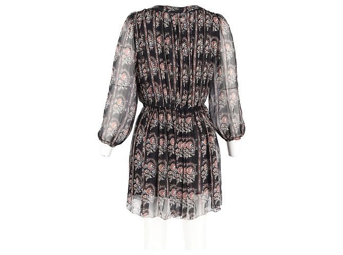 Vestido Mini Sharla en Seda Multicolor Isabel Marant Étoile - vista 6