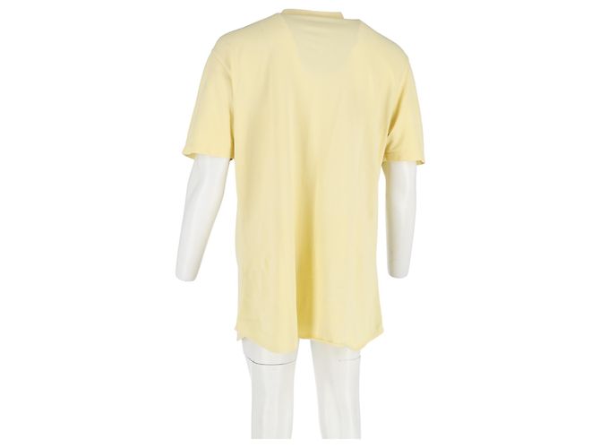 Polo Loro Piana in cotone giallo Cammello - vista 6