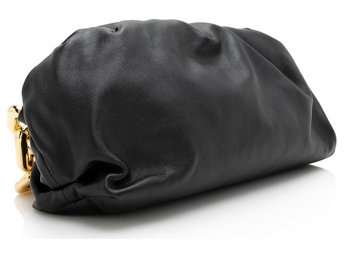 Bottega Veneta Pelle di vitello La Borsa Catena Nero - vista 2