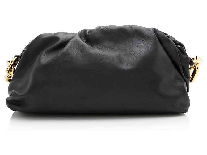 Bottega Veneta Pelle di vitello La Borsa Catena Nero - vista 3