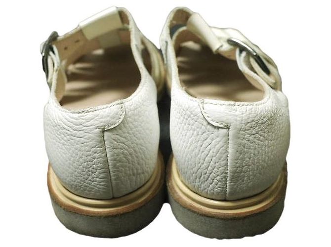 Sandali in pelle Paraboot ILIMA Bianco - vista 4