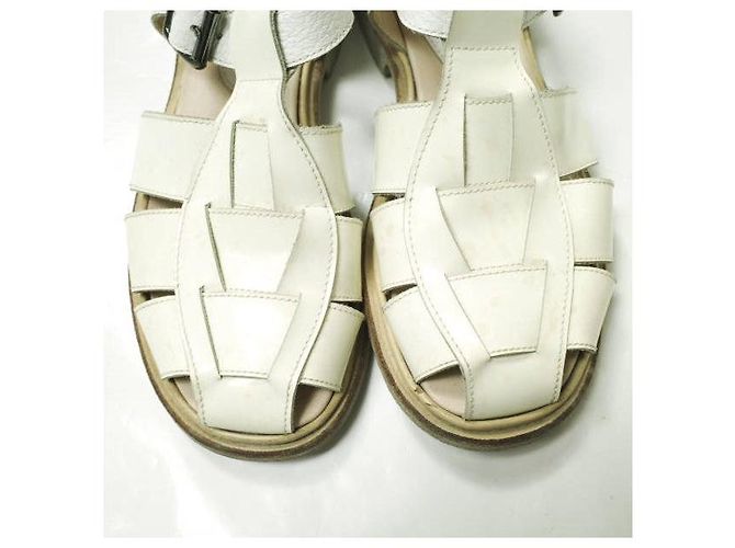 Sandali in pelle Paraboot ILIMA Bianco - vista 5