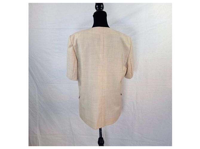 Emanuel Ungaro Ungaro vintage 1990s giacca sahariana elegante Beige - vista 2
