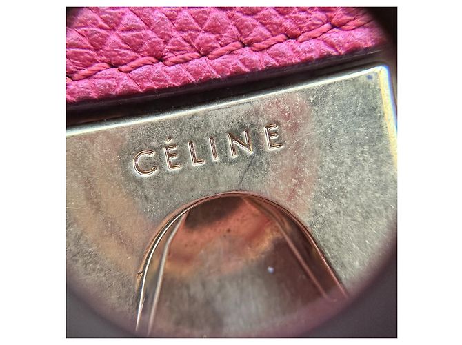Borsa a mano Céline in pelle rossa Rosso - vista 13