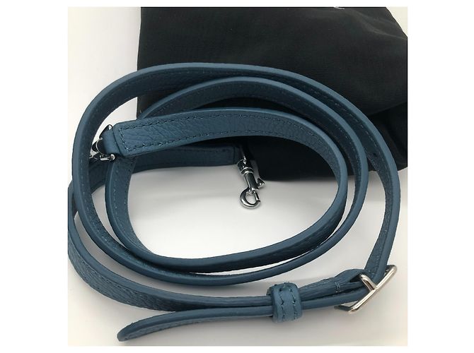 Borsa a mano Céline in pelle blu - vista 10