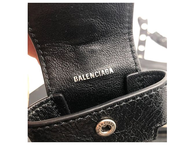 Zaino Balenciaga in pelle nera Nero - vista 18