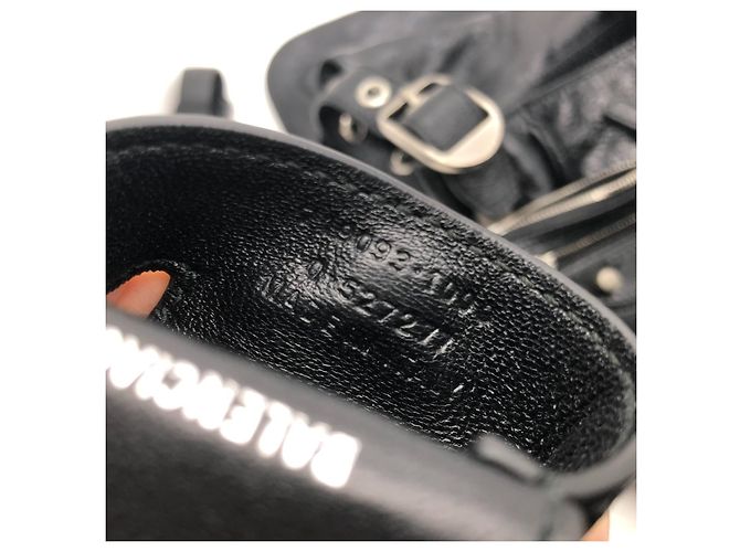 Zaino Balenciaga in pelle nera Nero - vista 19