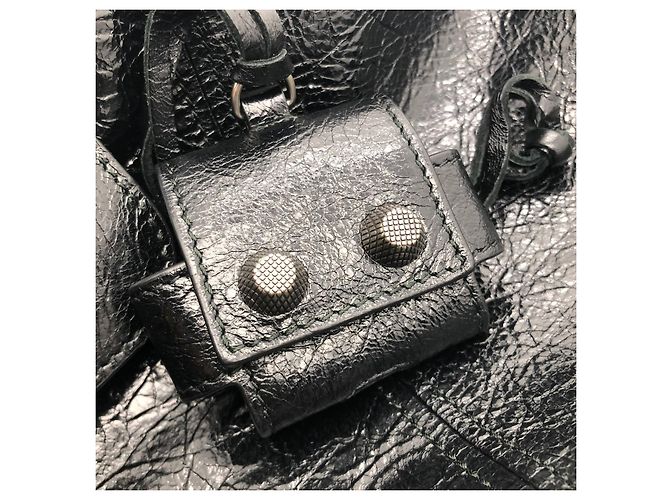 Zaino Balenciaga in pelle nera Nero - vista 20