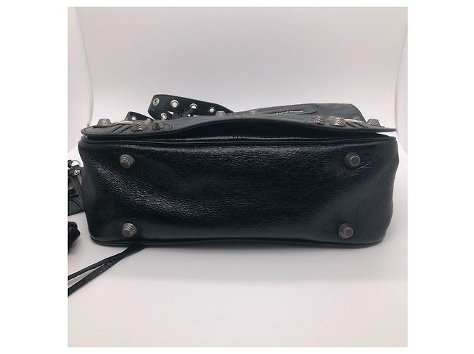 Zaino Balenciaga in pelle nera Nero - vista 3