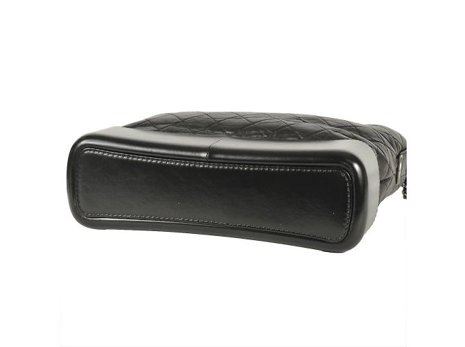 Borsa hobo grande Gabrielle di Chanel Nero - vista 5