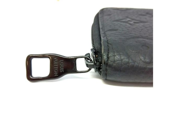 Portafoglio Zippy Verticale Rotondo Louis Vuitton M69047 Nero - vista 10