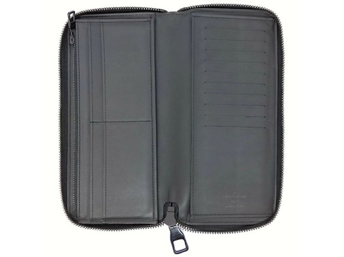 Portafoglio Zippy Verticale Rotondo Louis Vuitton M69047 Nero - vista 6