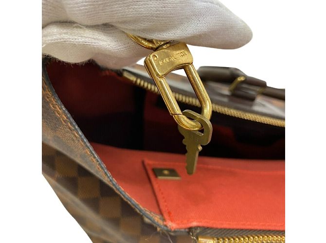 Borsa Neo Greenwich N41163 di Louis Vuitton Marrone Rosso - vista 10