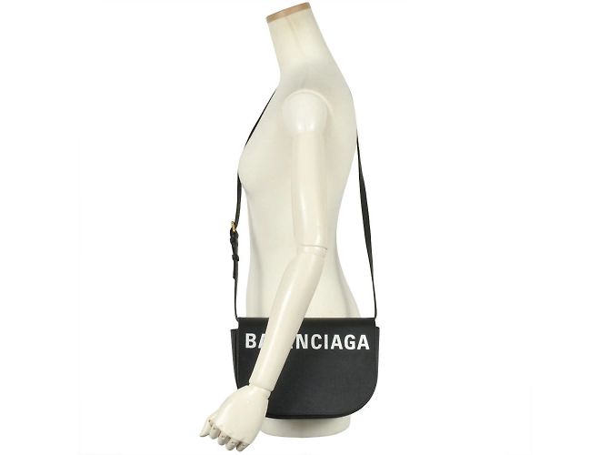 Borsa a Spalla Balenciaga Ville Day Nero - vista 2