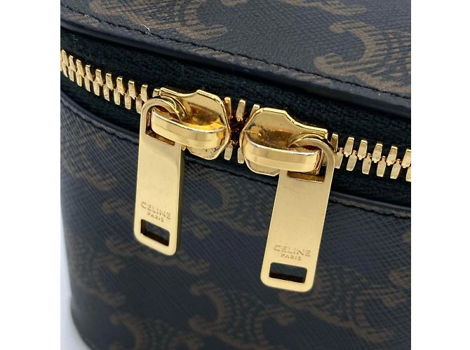 Céline Celine Triomphe Mini Vanity Case Schultertasche - Ansicht 5