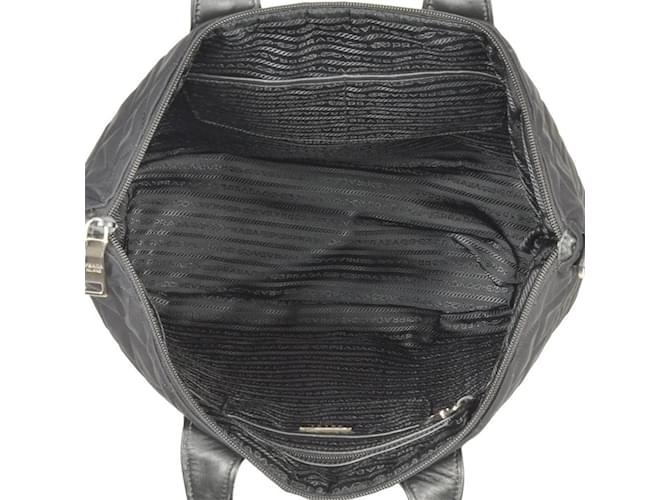 Prada Stepp-Tote-Bag Schwarz - Ansicht 5