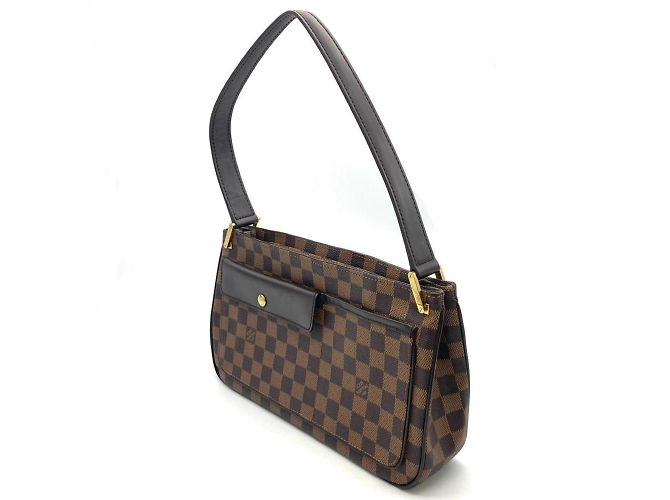 Borsa a Spalla Auburn Louis Vuitton Marrone Damier ebene - vista 2