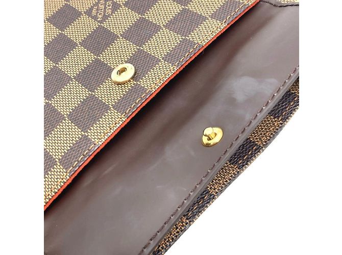 Borsa a Spalla Auburn Louis Vuitton Marrone Damier ebene - vista 7