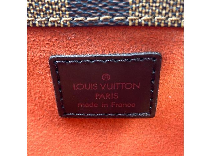Borsa a Spalla Auburn Louis Vuitton Marrone Damier ebene - vista 9