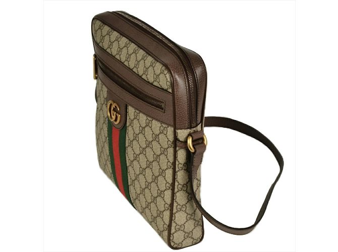 Borsa a Spalla GUCCI Ophidia Marrone - vista 2
