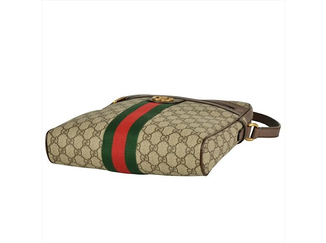 Borsa a Spalla GUCCI Ophidia Marrone - vista 4