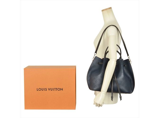 Borsa a Spalla Girolata di Louis Vuitton Blu navy - vista 2
