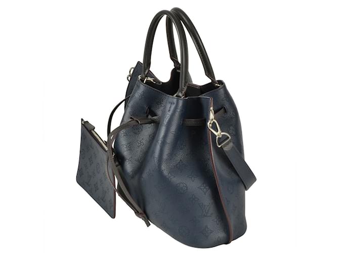 Borsa a Spalla Girolata di Louis Vuitton Blu navy - vista 3