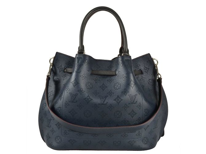 Borsa a Spalla Girolata di Louis Vuitton Blu navy - vista 4