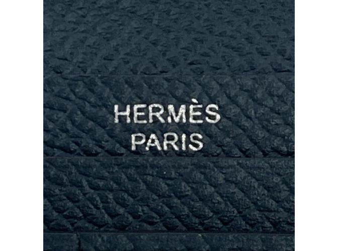 Hermès Cartera larga Hermes Bearn Soufflet Verso Castaño - vista 9
