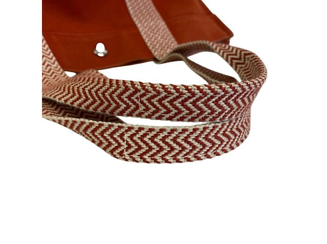 Hermès Hermes Cannes MM Tote Bag Beige Orange - Ansicht 6