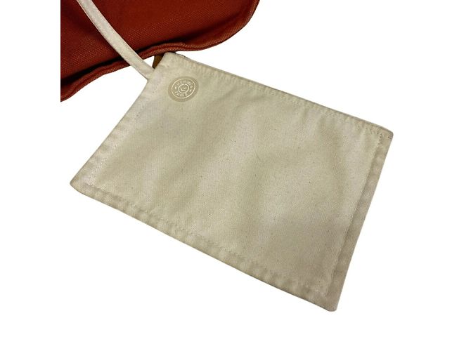 Hermès Hermes Cannes MM Tote Bag Beige Orange - Ansicht 7