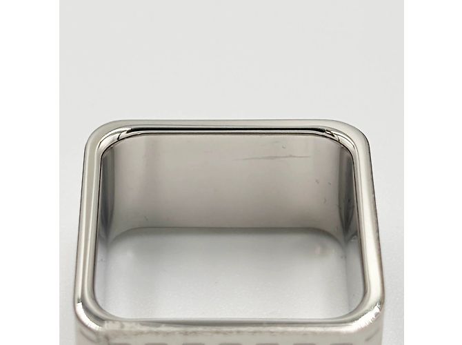 Hermès Hermes Bolduc Scarf Ring Silvery - view 6