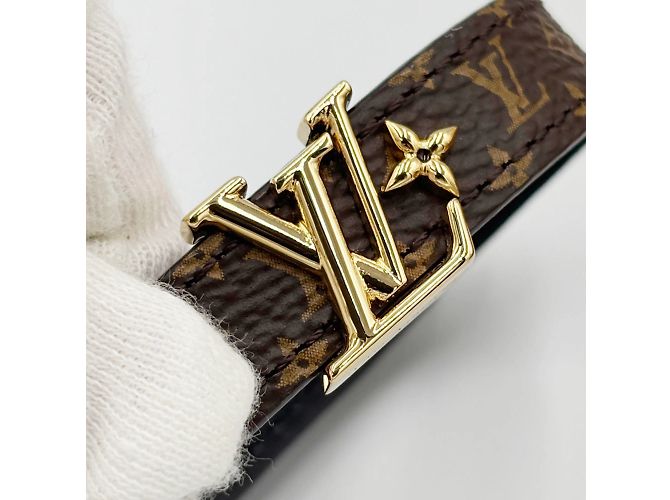 Louis Vuitton Monogram Charm Armband Braun Golden Monogramm - Ansicht 8