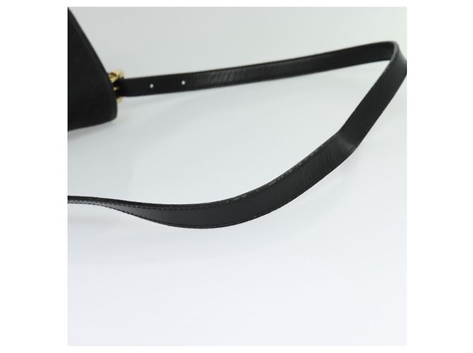 LOEWE Borsa a Spalla Anagram Tela Nera Oro Auth BA3478 Nero D'oro - vista 7