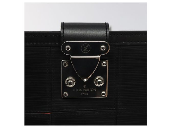 LOUIS VUITTON Epi Stretch Mojito Borsa a Spalla Pouch Nera M54612 LV Auth 127785 Nero - vista 10