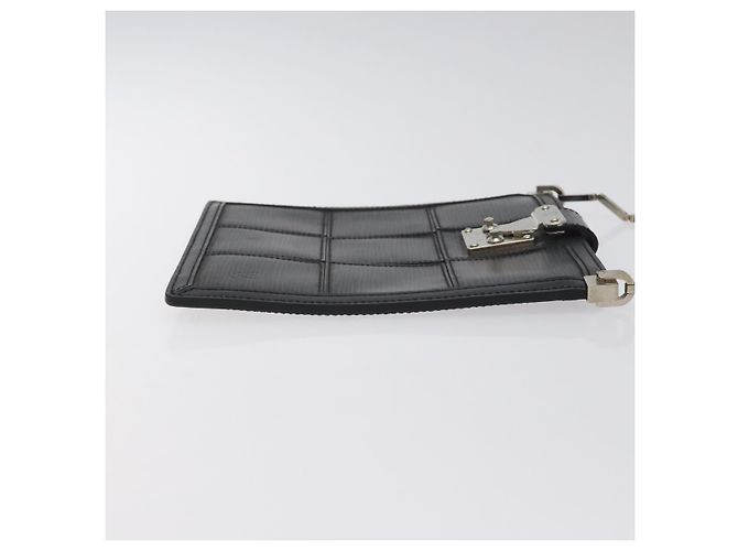 LOUIS VUITTON Epi Stretch Mojito Borsa a Spalla Pouch Nera M54612 LV Auth 127785 Nero - vista 3