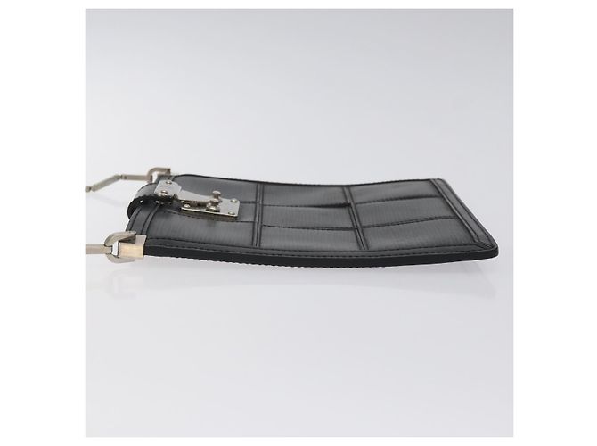 LOUIS VUITTON Epi Stretch Mojito Borsa a Spalla Pouch Nera M54612 LV Auth 127785 Nero - vista 4