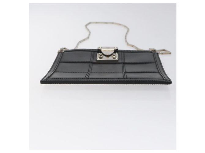 LOUIS VUITTON Epi Stretch Mojito Borsa a Spalla Pouch Nera M54612 LV Auth 127785 Nero - vista 5