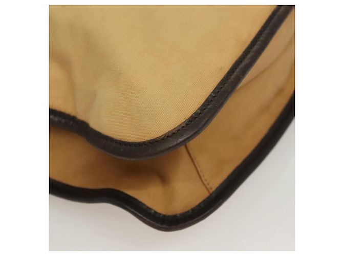 Borsa a spalla GUCCI Web Sherry Line in tela beige argento rosso 001 4306 Auth hk2865 - vista 10