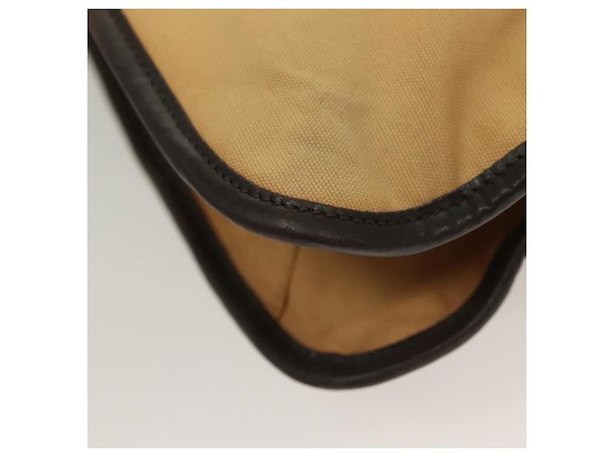 Borsa a spalla GUCCI Web Sherry Line in tela beige argento rosso 001 4306 Auth hk2865 - vista 13