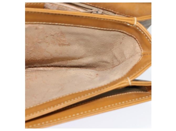 Gucci Borsa a Spalla Micro GG Supreme PVC Beige Oro 004 106 0024 Auth ki5768 D'oro - vista 17