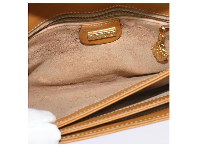 Gucci Borsa a Spalla Micro GG Supreme PVC Beige Oro 004 106 0024 Auth ki5768 D'oro - vista 19