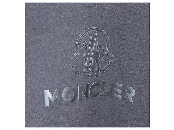 Moncler Sudadera de Manga Larga Sudadera de Algodón Negra Auth ym020M Negro - vista 4
