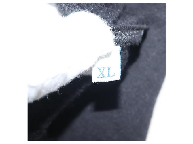 Moncler Sudadera de Manga Larga Sudadera de Algodón Negra Auth ym020M Negro - vista 8