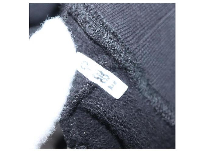 Moncler Sudadera de Manga Larga Sudadera de Algodón Negra Auth ym020M Negro - vista 9