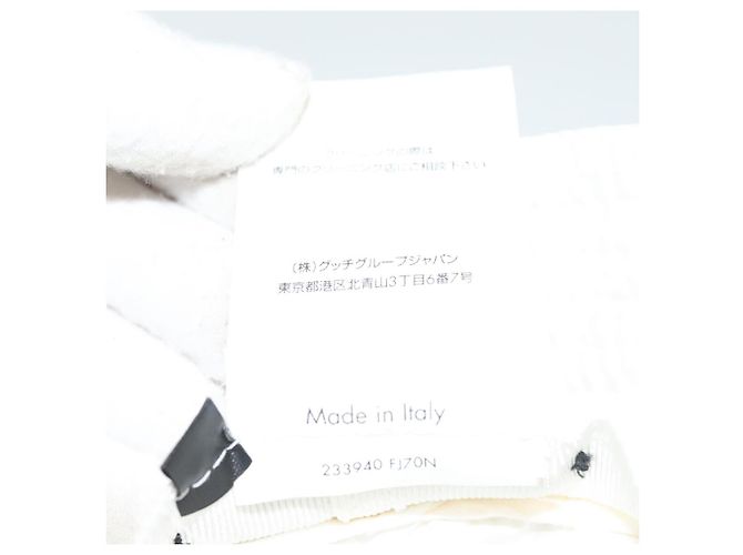 GUCCI GG Canvas Bucket Hat L Weiß Auth hk2863 - Ansicht 10