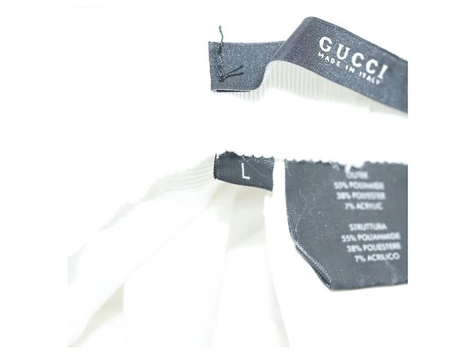 GUCCI GG Canvas Bucket Hat L Weiß Auth hk2863 - Ansicht 9