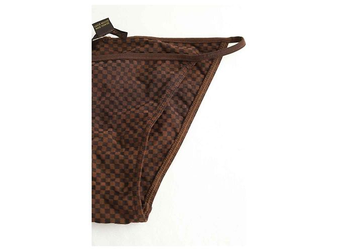 Louis Vuitton Bañador marrón Castaño - vista 4